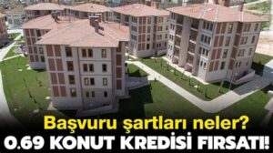 0.69 Konut Kredisi Başvuru